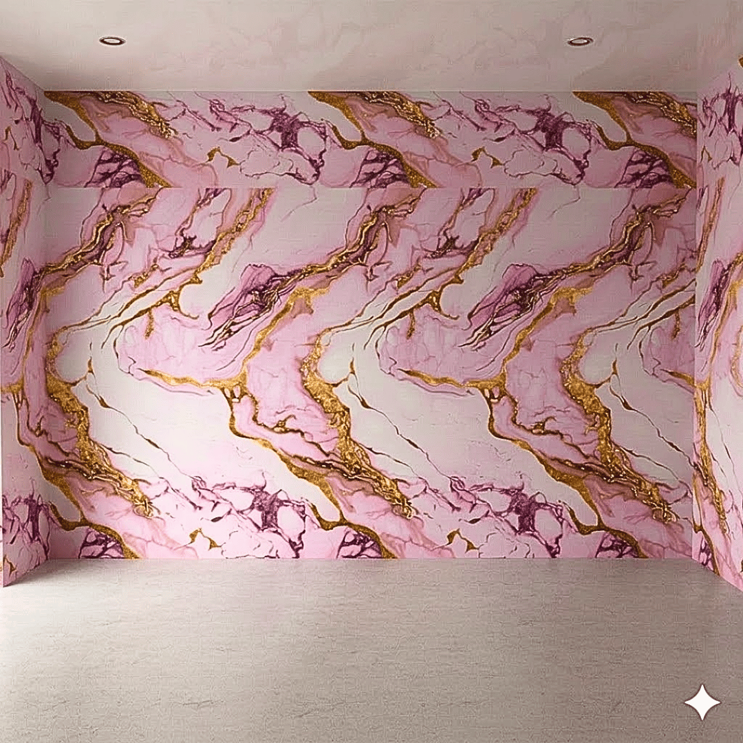 Rollo Adhesivo Mármol Rosa Valeria UVS-11