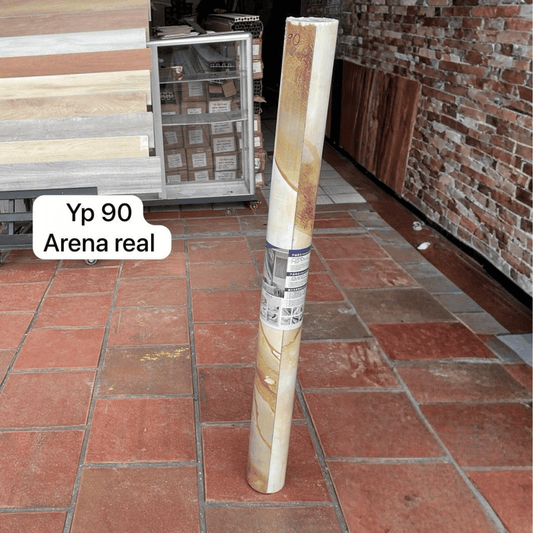 Rollo Adhesivo Mármol Arena Real 90