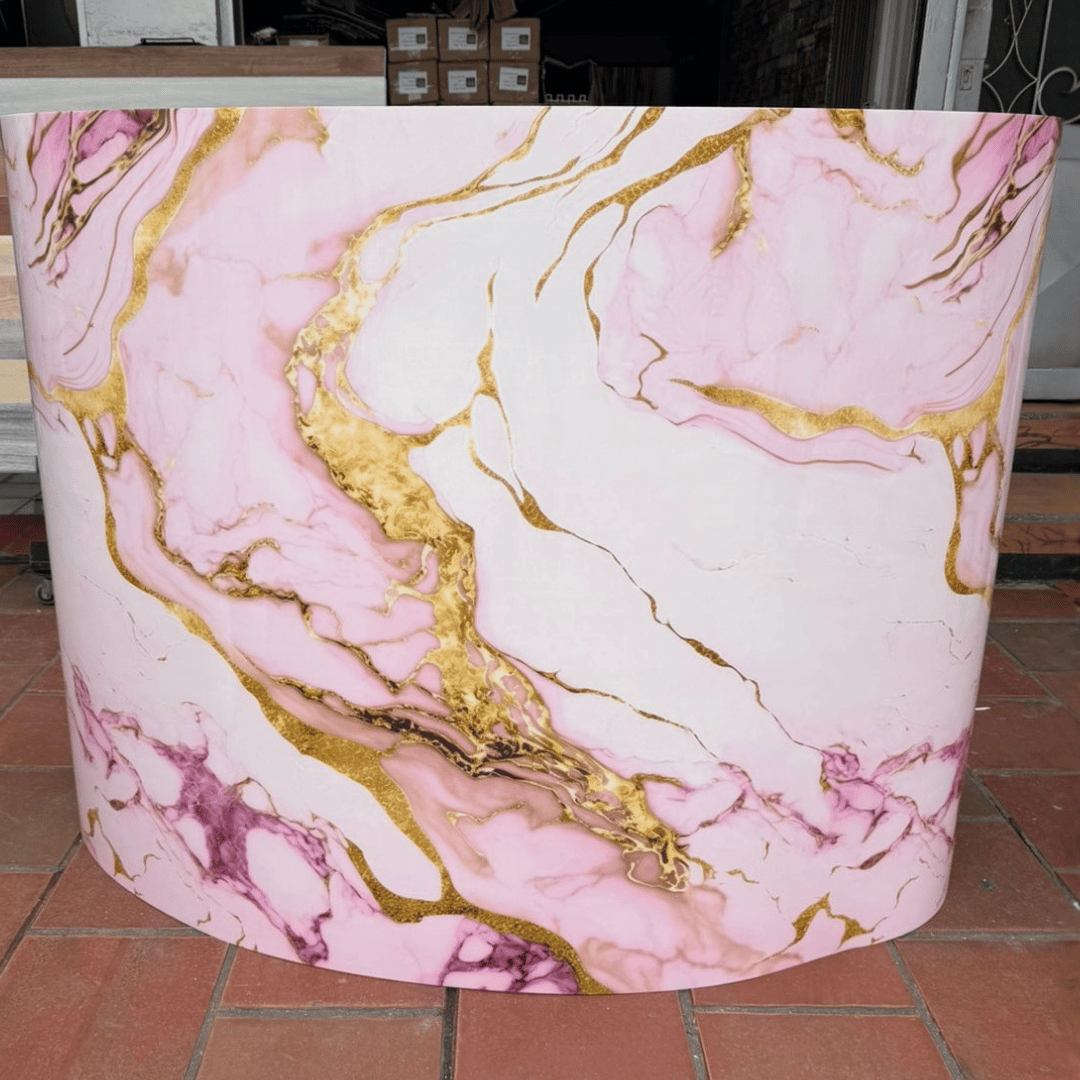 Rollo Adhesivo Mármol Rosa Valeria UVS-11