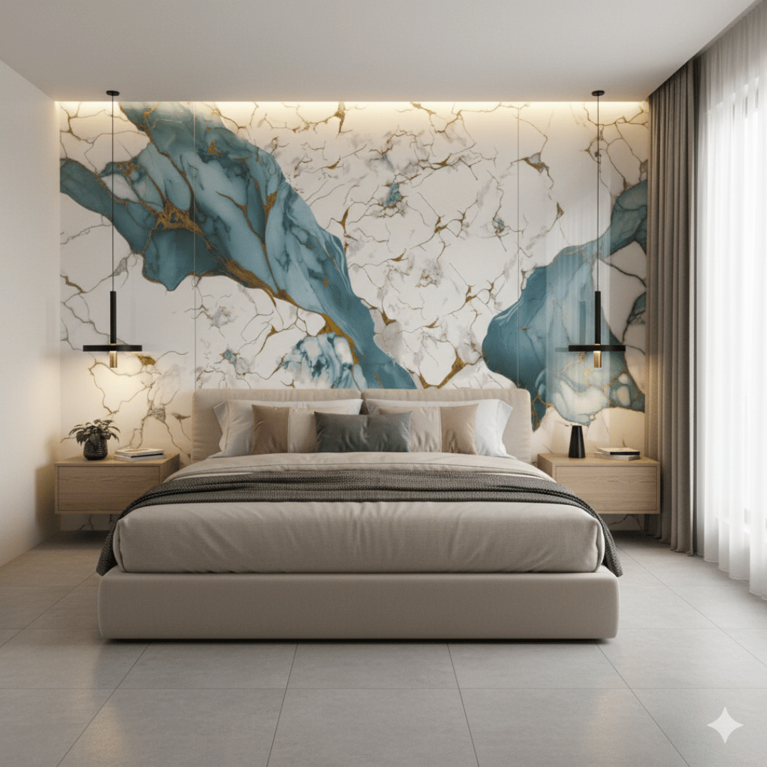 Rollo Adhesivo Mármol Zafiro imperial UVS-2