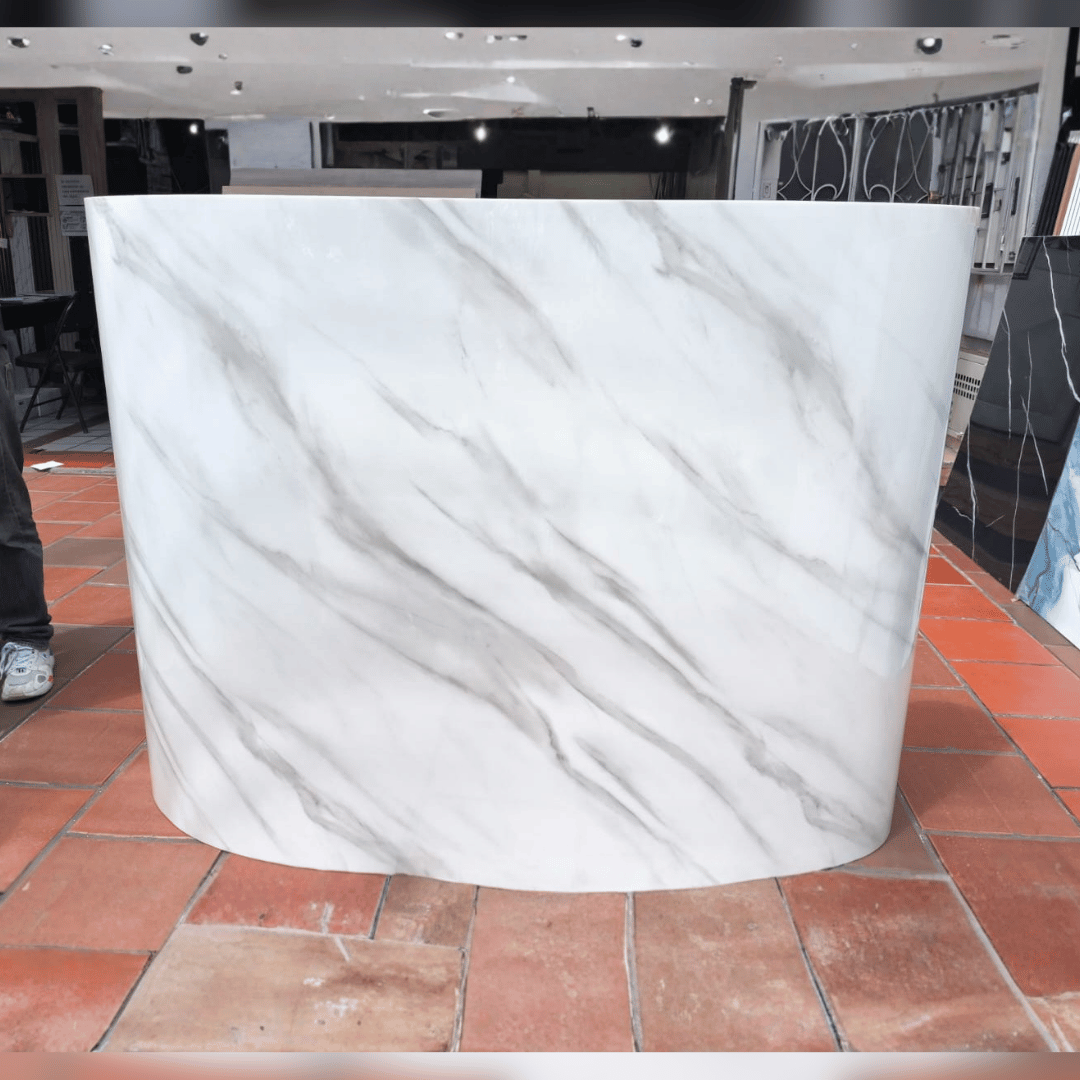 Rollo Adhesivo Mármol Carrara Essenza 9081