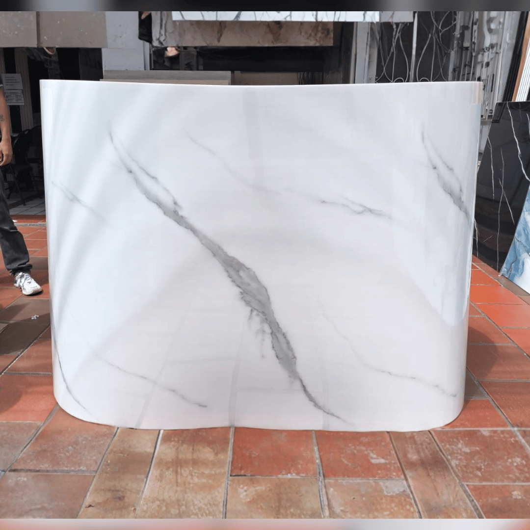 Rollo Adhesivo Mármol Blanco Noble 6182
