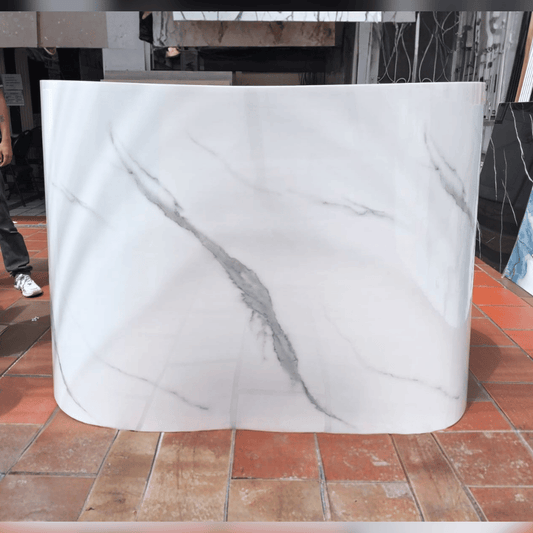 Rollo Adhesivo Mármol Blanco Noble 6182