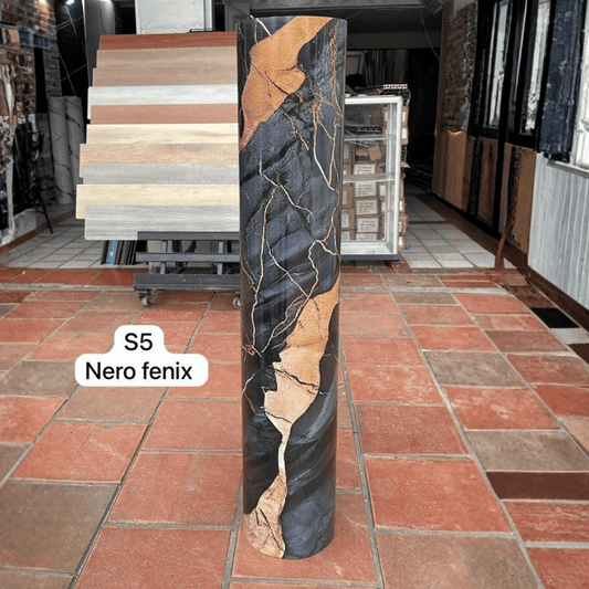Rollo Adhesivo Mármol Nero Fenix S5