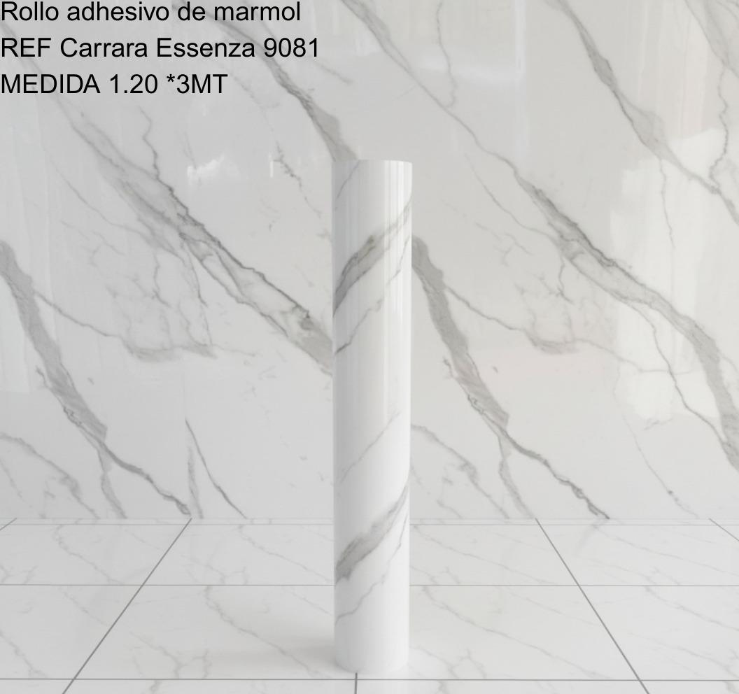 Rollo Adhesivo Mármol Carrara Essenza 9081