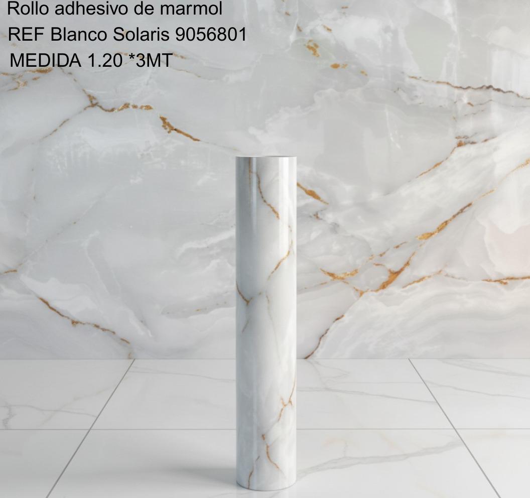 Rollo Adhesivo Mármol Blanco Solaris 9056801
