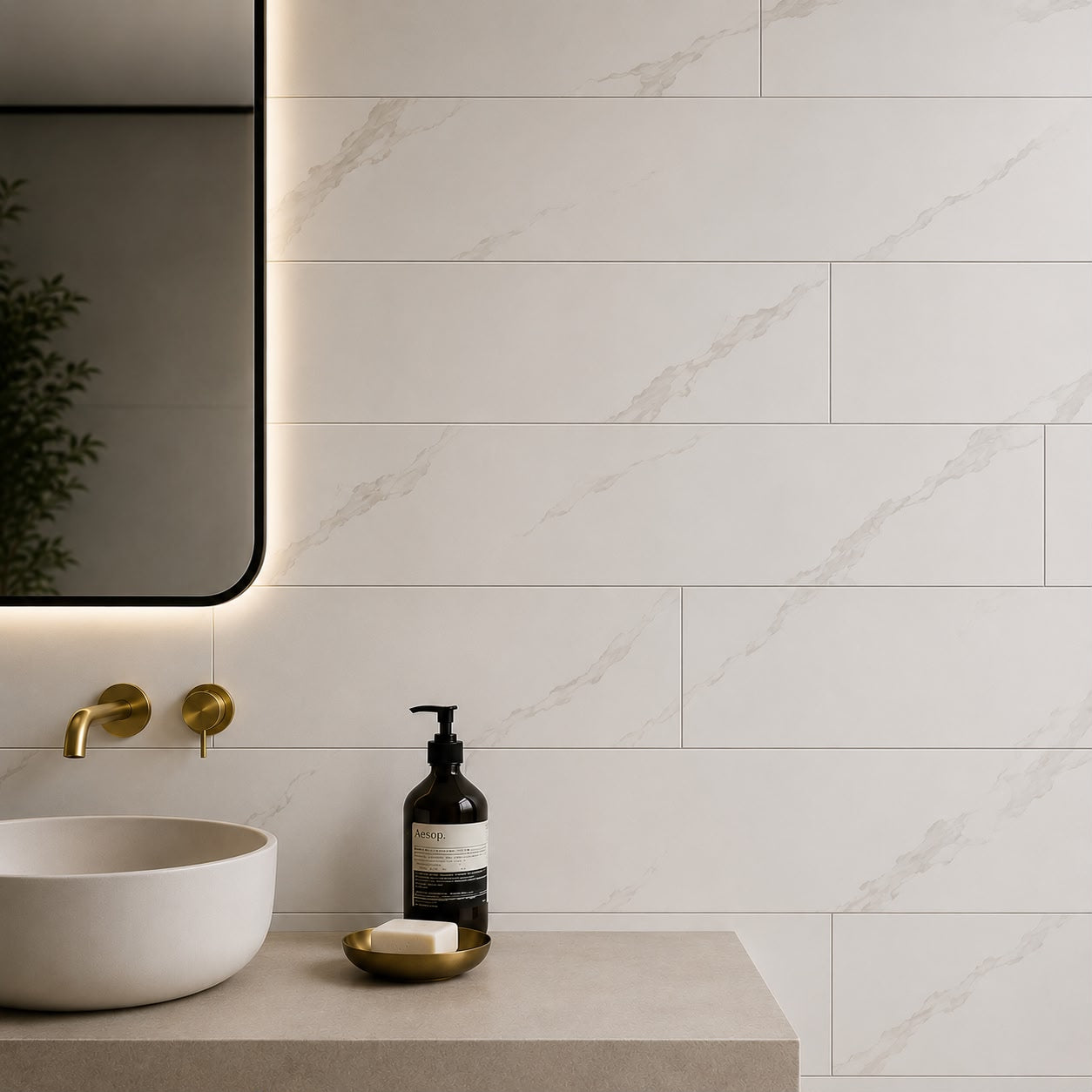Adhesivo Marmoleado BRISA CARRARA X6
