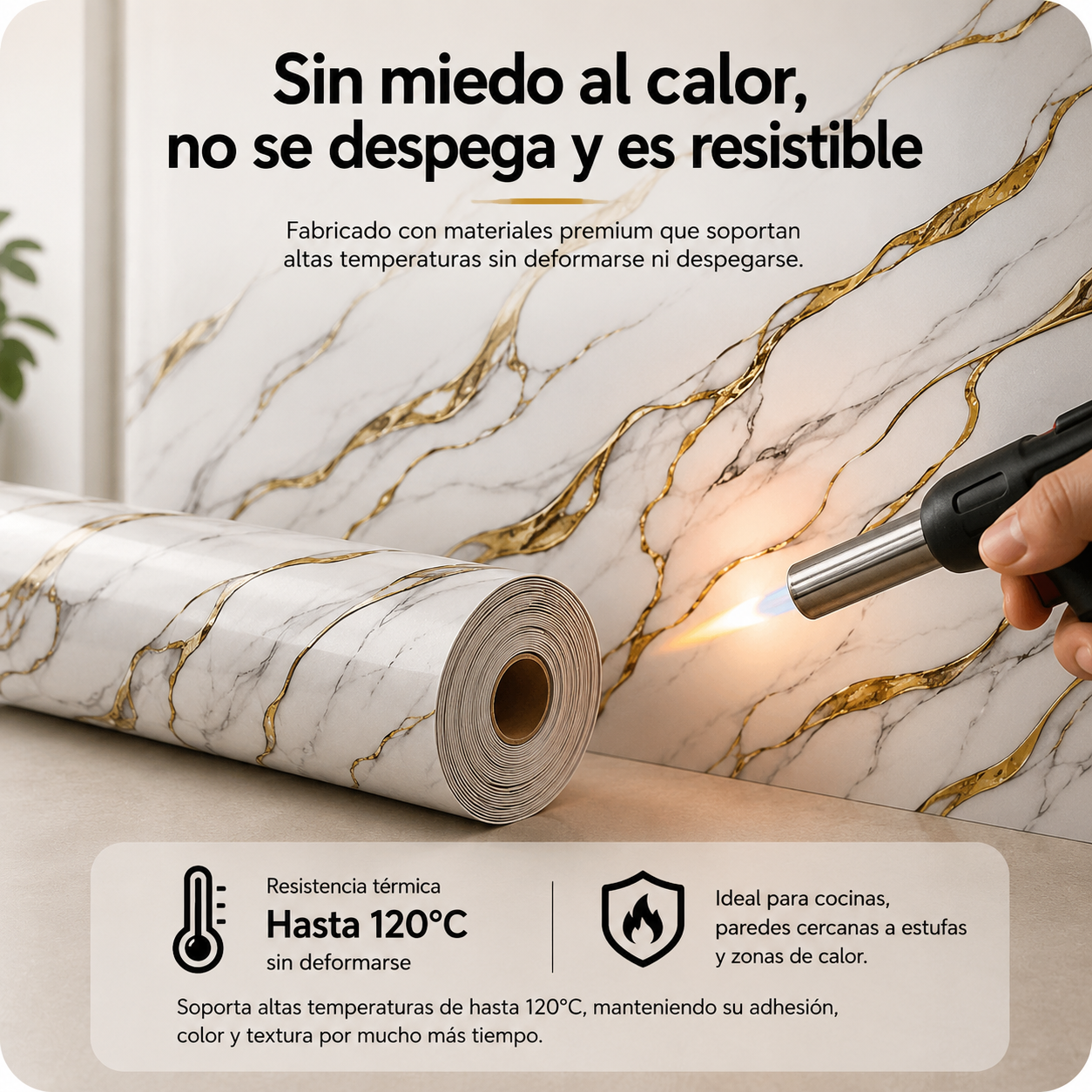 Rollo Adhesivo Mármol Blanco Toscana S3